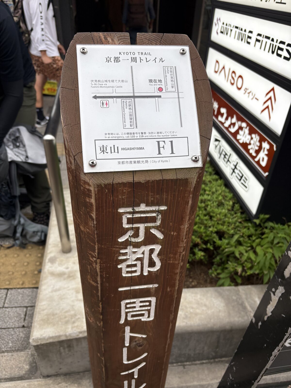 東山F1の道標